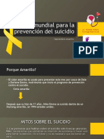 Prevención del suicidio septiembre amarillo