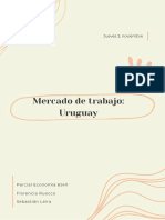 Mercado de Trabajo: Uruguay: Jueves 3, Noviembre