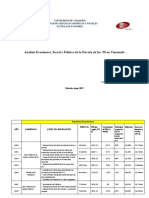 Radiografia de la decada de los 90 