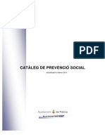 D-TSGC-01 Catàleg de Prevenció Social-Actualitzat 2016