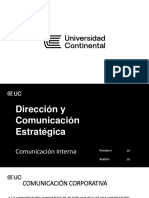 Sesión - 10 - Comunicación Interno y Externa