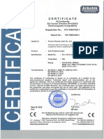 AT011608164E-1 CO2 CE证书 EMC
