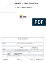 Guion Didactico Contabilidad Administrativa