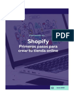 Cómo crear una tienda online con Shopify