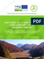 Ceeto Linee Guida Per Le Aree Protette Come Lavorare Con Gli Operatori Turistici