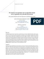 Rodríguez Aguero y D'Antonio - El Carácter Sexo-Genérico de La Represión Estatal en La Argentina de La Década Del Setenta