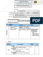 Sesión de Aprendizaje N 8