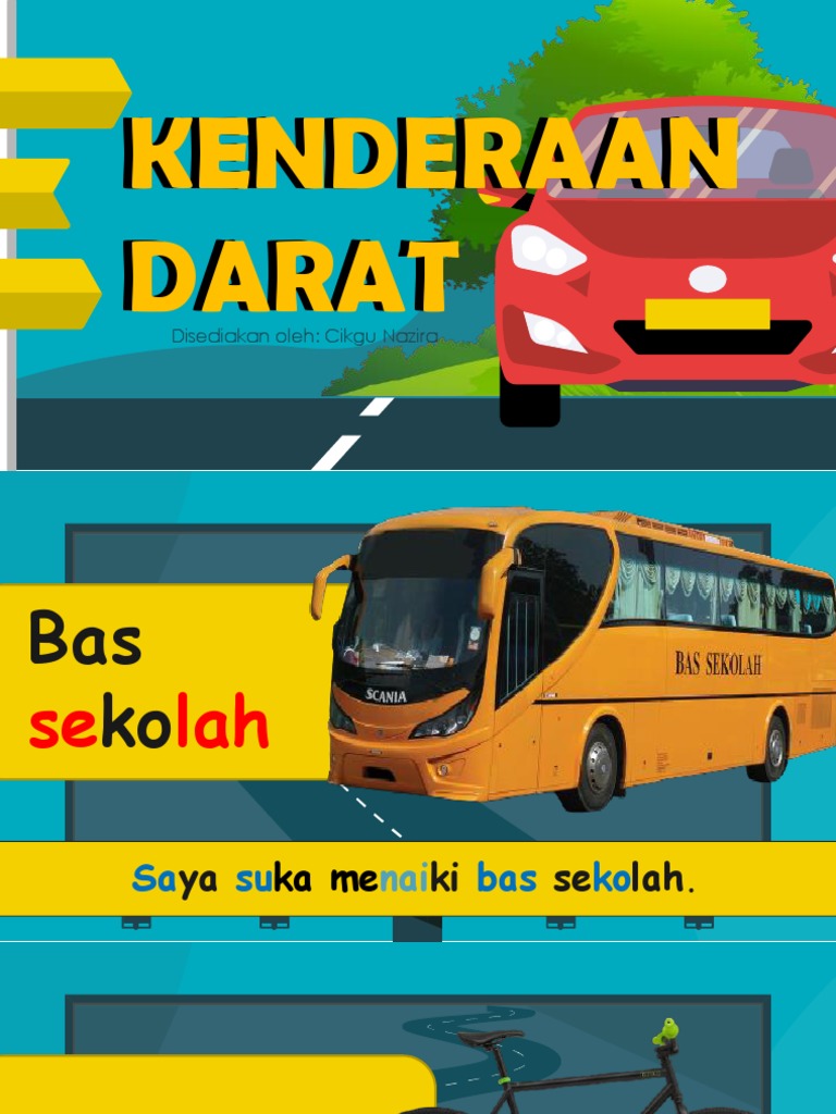 Kenderaan Di Darat | PDF