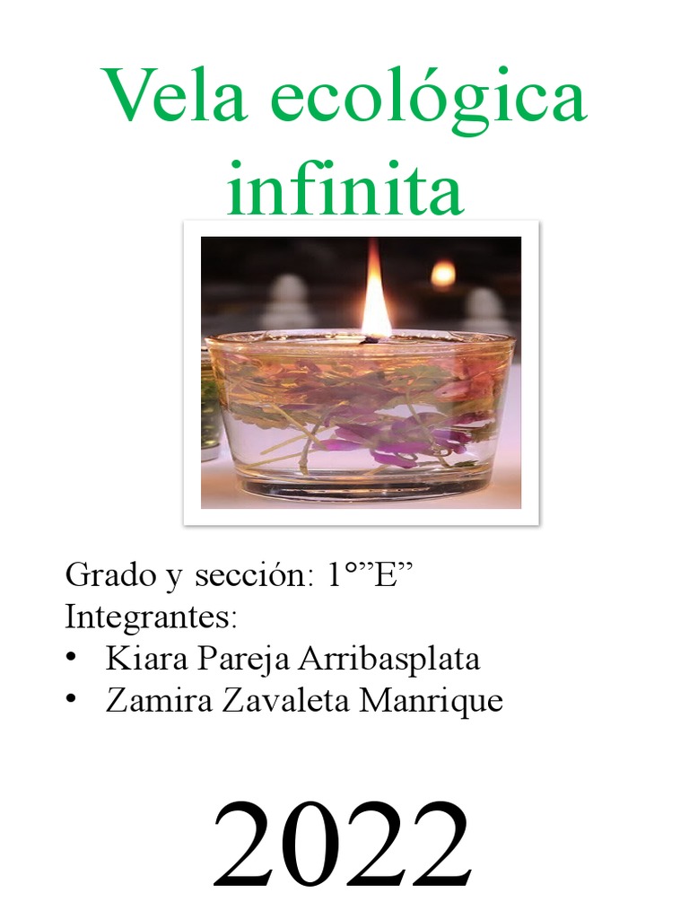 Hacer velas ecológicas