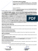 Acta de Compromiso Sra. Esmilda Mego. Actualización. 2022 - Reparación Civil.