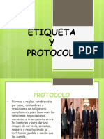 Etiqueta y Protocolo