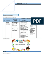 3° Grado - Actividad Del 31 de Octubre