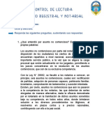 Control de Lectura 6 Registral y Notarial