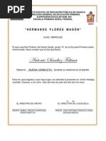 FORMATO MODELO EJEMPLO Carta de Buena Conducta  Política 