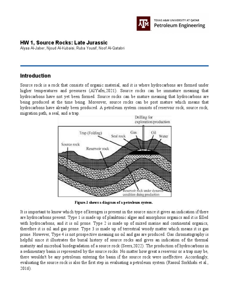 Late Jurassic Source Rocks Overview | PDF | Petroleum Reservoir | Rock ...