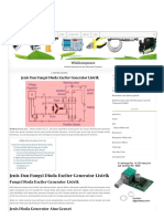 Jenis Dan Fungsi Dioda Exciter Generator Listrik