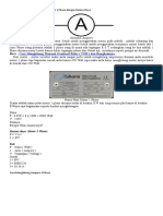 Cara Menghitung Ampere Motor 3 Dan 1 Phase Dengan Rumus Daya