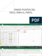 Puntos de Excel para El Perfil