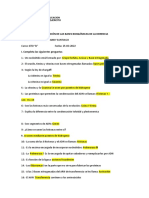 Evaluación de Las Bases Bioquímicas de La Herencia