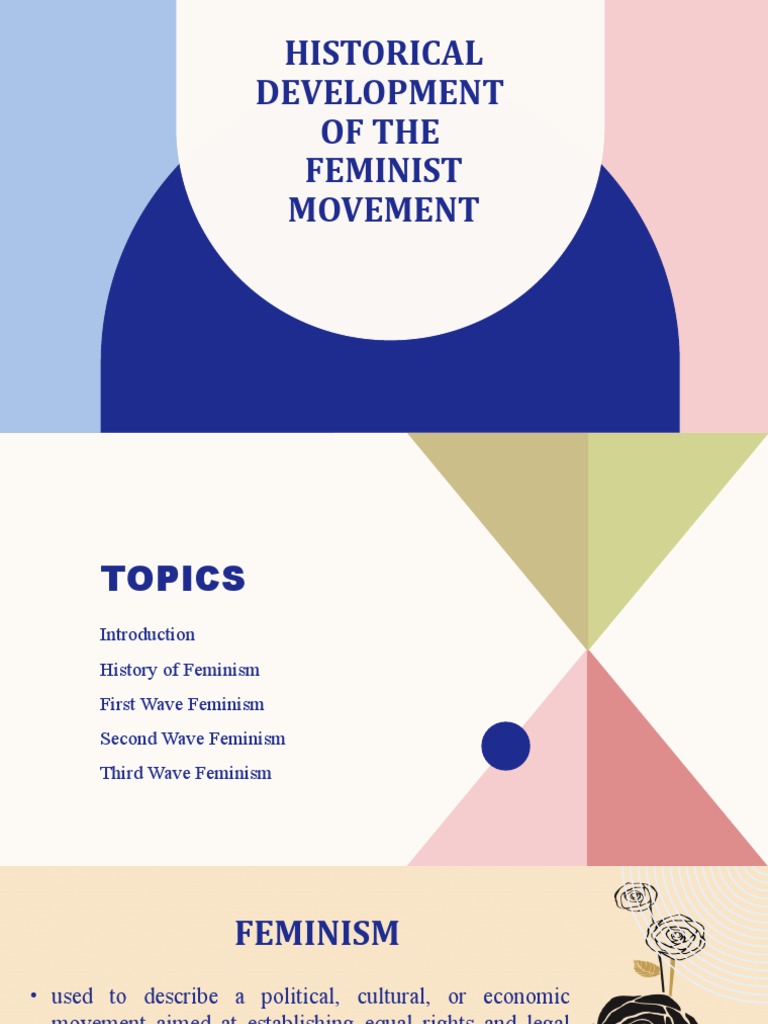 Chapter 1 Historical Development of The Feminism Movement PDF