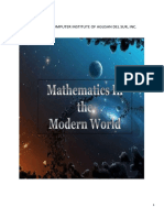 Mathematics in The Modern World Pointers