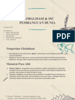 GLOBALISASI & ISU PEMBANGUNAN