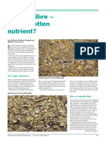 Dietary Fibre's Positive Role in Poultry Health and Performance