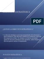 Dirección Estratégica