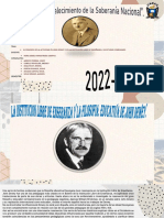 Resumen-El Principio de La Actividad en John Dewey y en La Institución Libre de Enseñanza