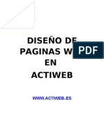 Manual Actiweb