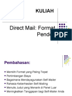 Direct Mail Format Pendek