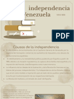 La Independencia de Venezuela 9721
