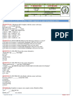 Ano Letivo 2022 3º Bimestre Atividade: REVISÃO IF CLAUSES E MODAL VERBS (Imprimir Ou Copiar Integralmente A Lista)