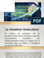 5 El Progreso Tecnológico y Las Funciones de Producción
