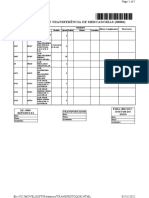 Protocolo de Transferência de Mercadorias (38084) : DE: 9999-Deposito E1 Transportador PARA: 0012-D12 - Doutor Do Sono