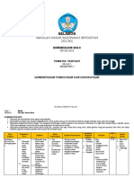 Silabus Tema 1 Kelas 1