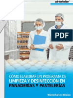 Ebook Como Elaborar Un Programa de Limpieza y Desinfeccion en Panaderias y Pastelerias Marketing Info MX Es MX PDF