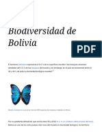Biodiversidad de Bolivia - Wikipedia, La Enciclopedia Libre