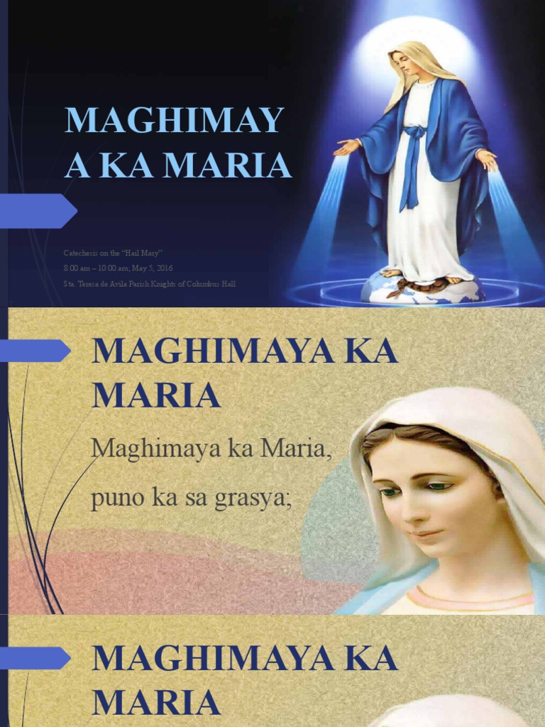 Maghimaya Ka Maria | PDF