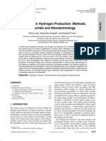 A Review On Hydrogen Production - Methods, Materia