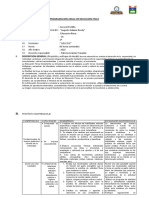 Programacion Anual de Educacion Fica 3°2022