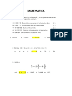 5to Grado Examen Extraordinario