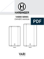Harbinger VARI 4000 Series Owner Manual