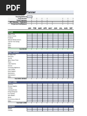 Budget Planner