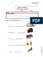 S2 - Lesson 7 - Quick Test 6