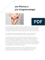 Fisioterapia Pélvica e Fisioterapia Uroginecologia