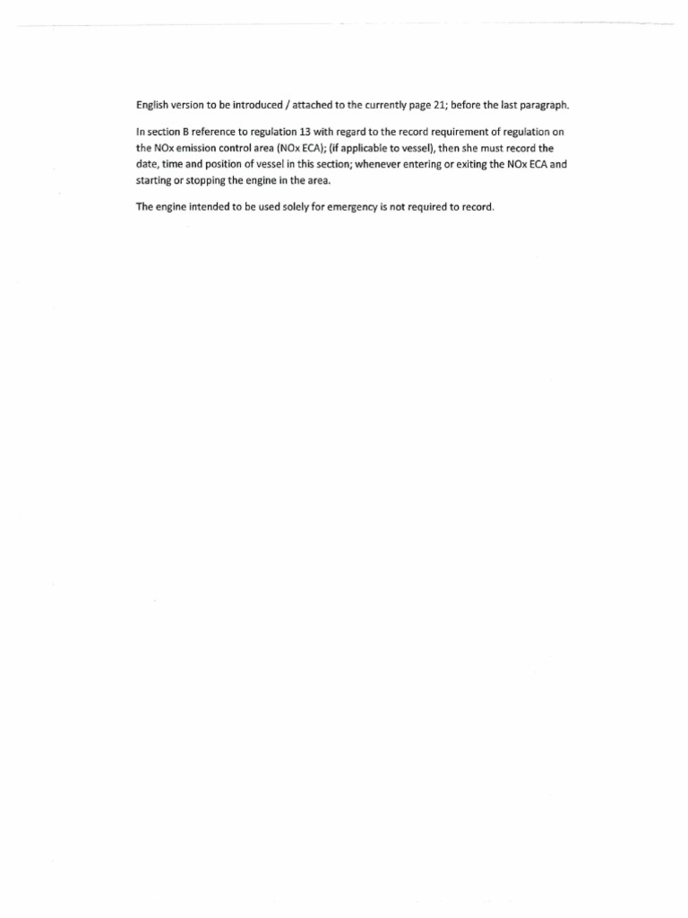 Panama Oil Record Book Part III Merchant Marine Circular Mmc215 Part