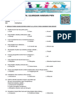 Soal PKN Kelas 2 SD Bab 6 Kedisiplinan Dan Kunci Jawaban