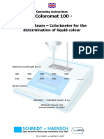 Schmidt Haensch - Sugar Colorimeter Coloromat 100