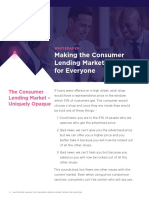 GDS Link Whitepaper - Making The Consumer Lending Market Work For Everyone